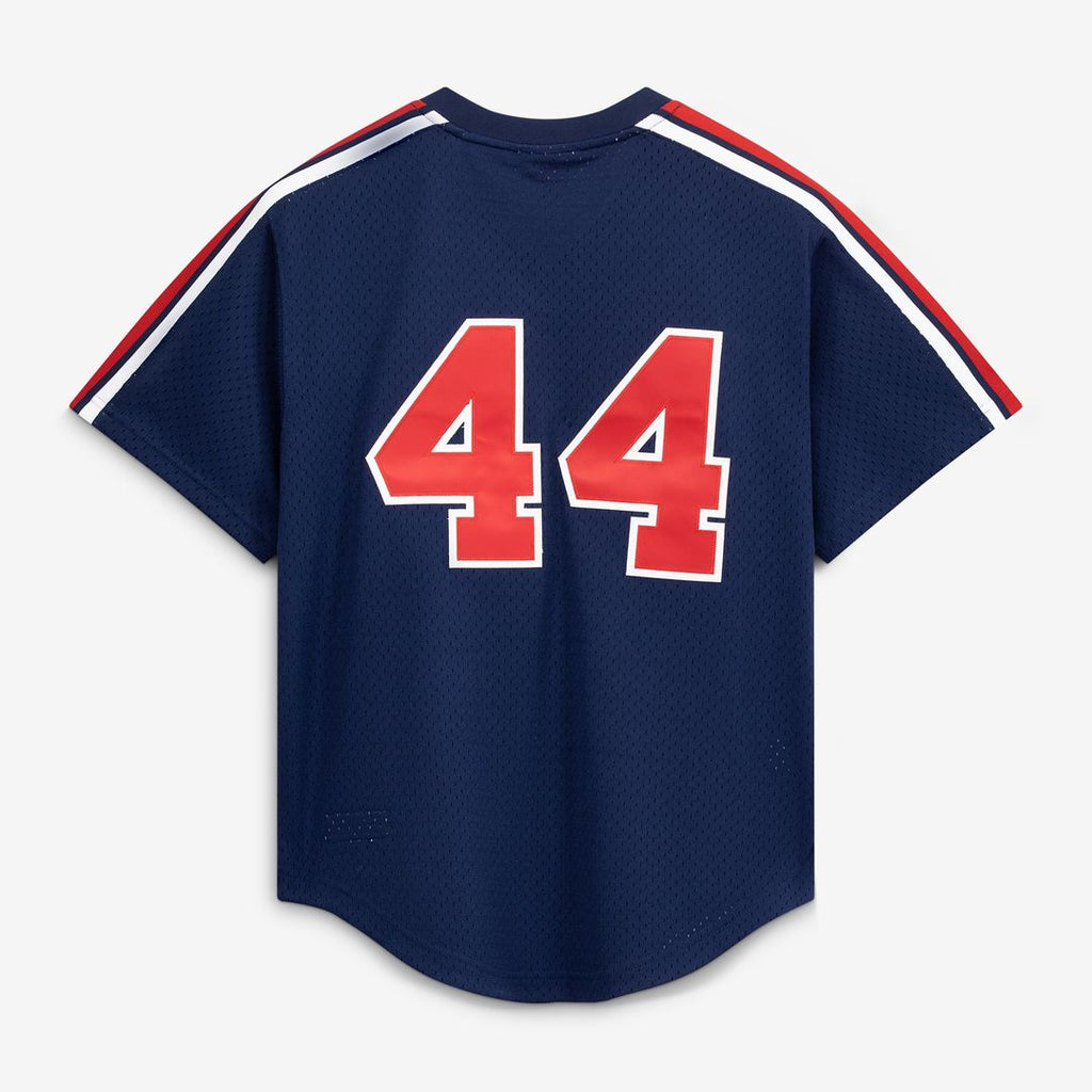 Reggie Jackson California Angels Mitchell & Ness Authentic Batting Practice Jersey - Navy