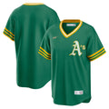 Athletics Nike Road Cooperstown Team Jersey - Kelly Green