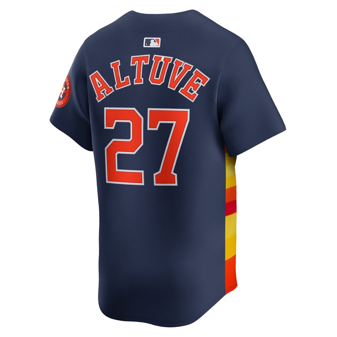 Houston Astros Jose Altuve Nike Alternate Limited Player Jersey - Navy