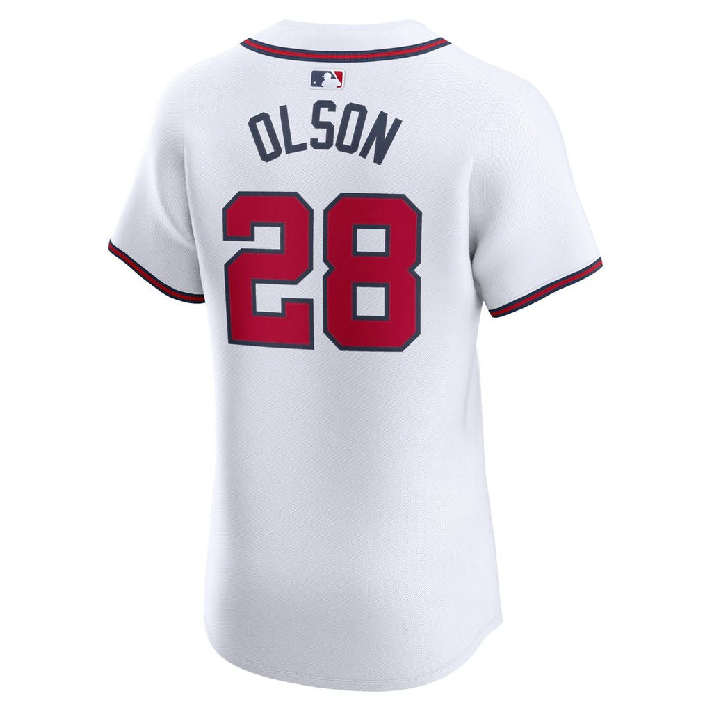 Atlanta Braves Matt Olson Nike Home Elite Player Jersey - White