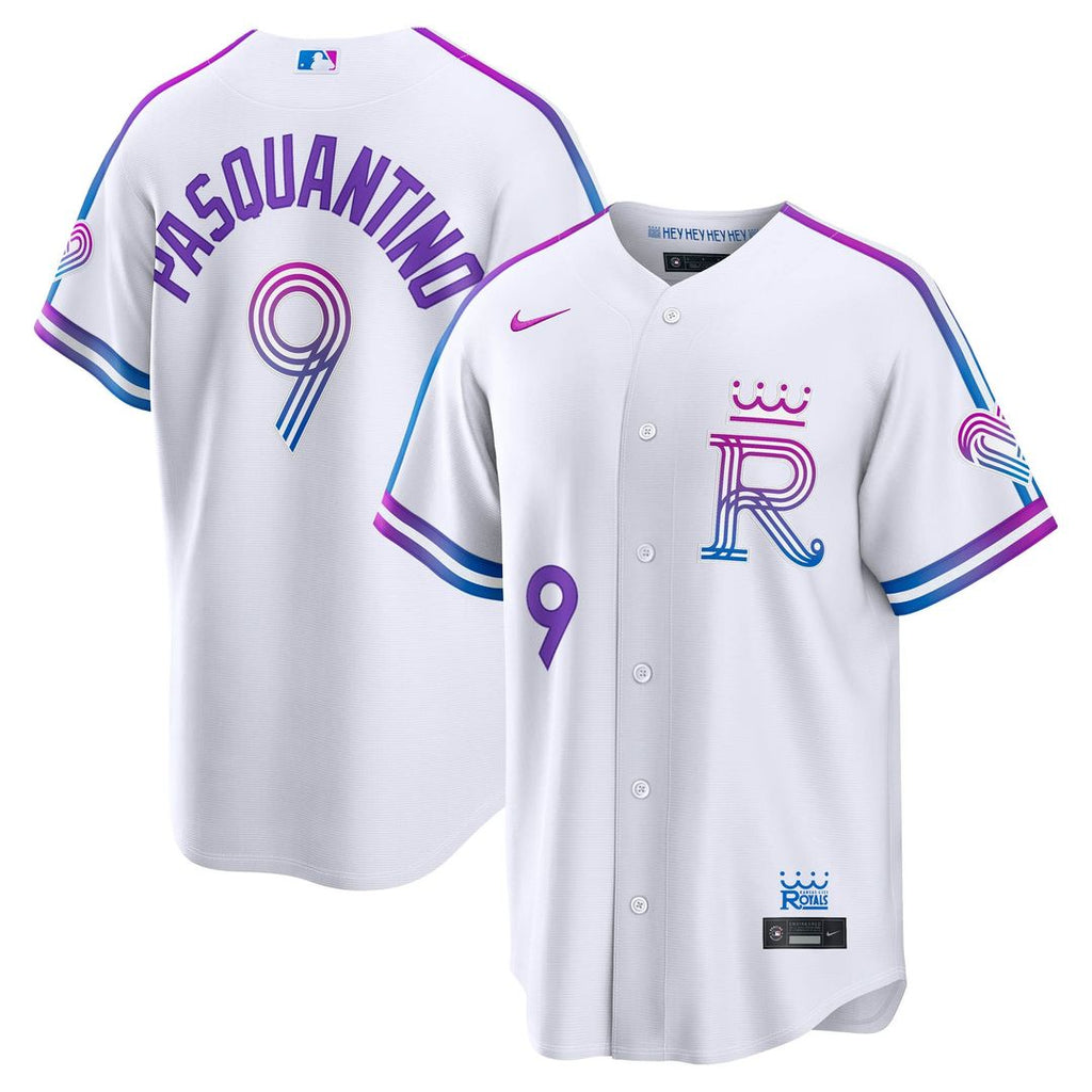 Kansas City Royals Vinnie Pasquantino Nike 2026 City Connect Stadium Jersey - White