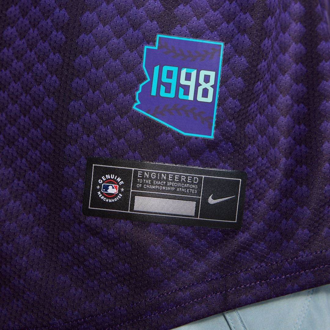 Arizona Diamondbacks Corbin Carroll Nike Women's 2025 City Connect Limited Player Jersey - Purple