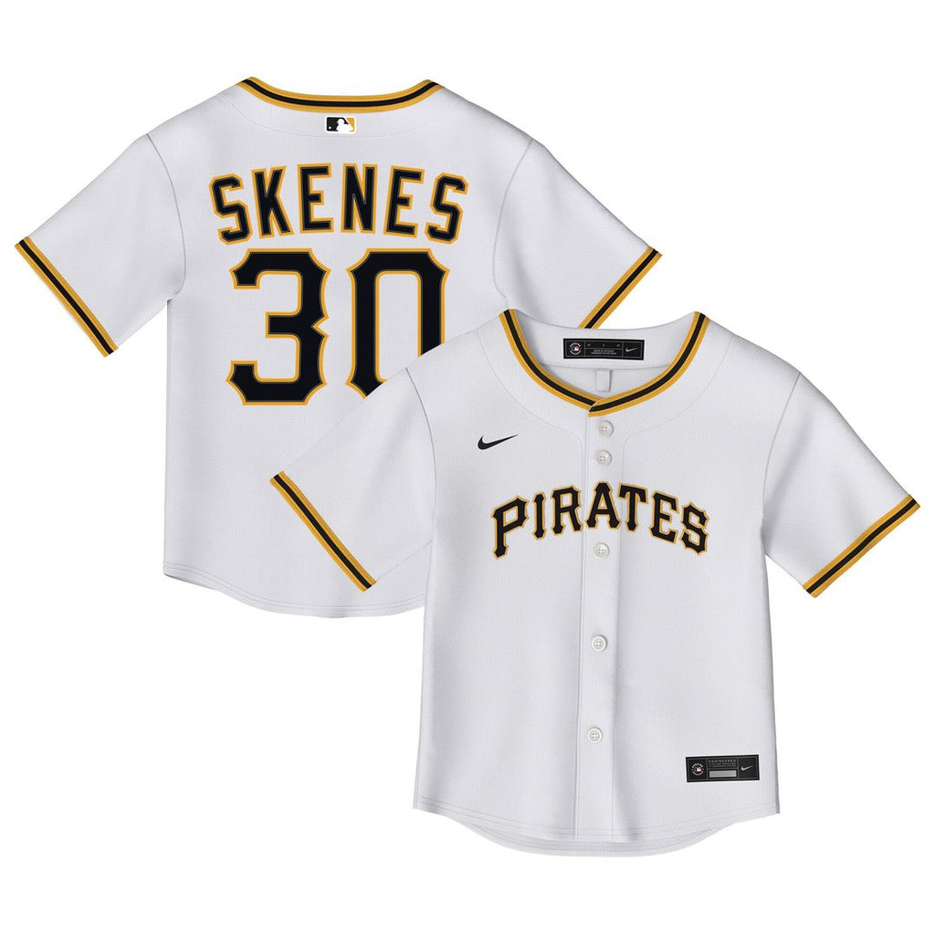 Pittsburgh Pirates Paul Skenes Nike Toddler Home Replica 2.0 Player Jersey - White