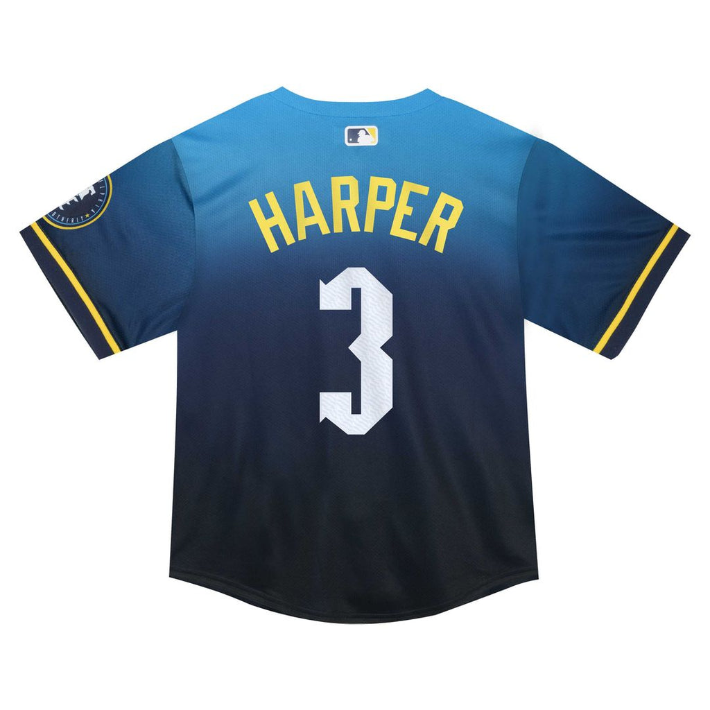 Philadelphia Phillies Bryce Harper Nike Infant 2024 City Connect Limited Player Jersey - Blue