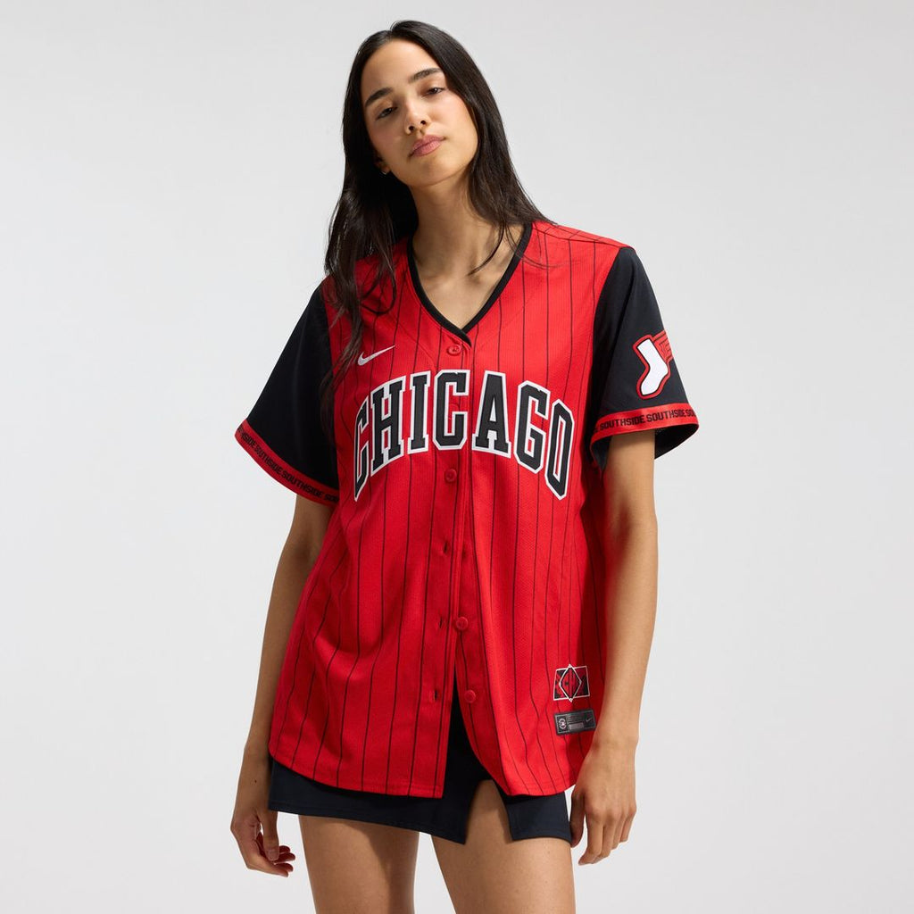 Chicago White Sox Nike Women's 2025 City Connect Limited Jersey - Red/Black