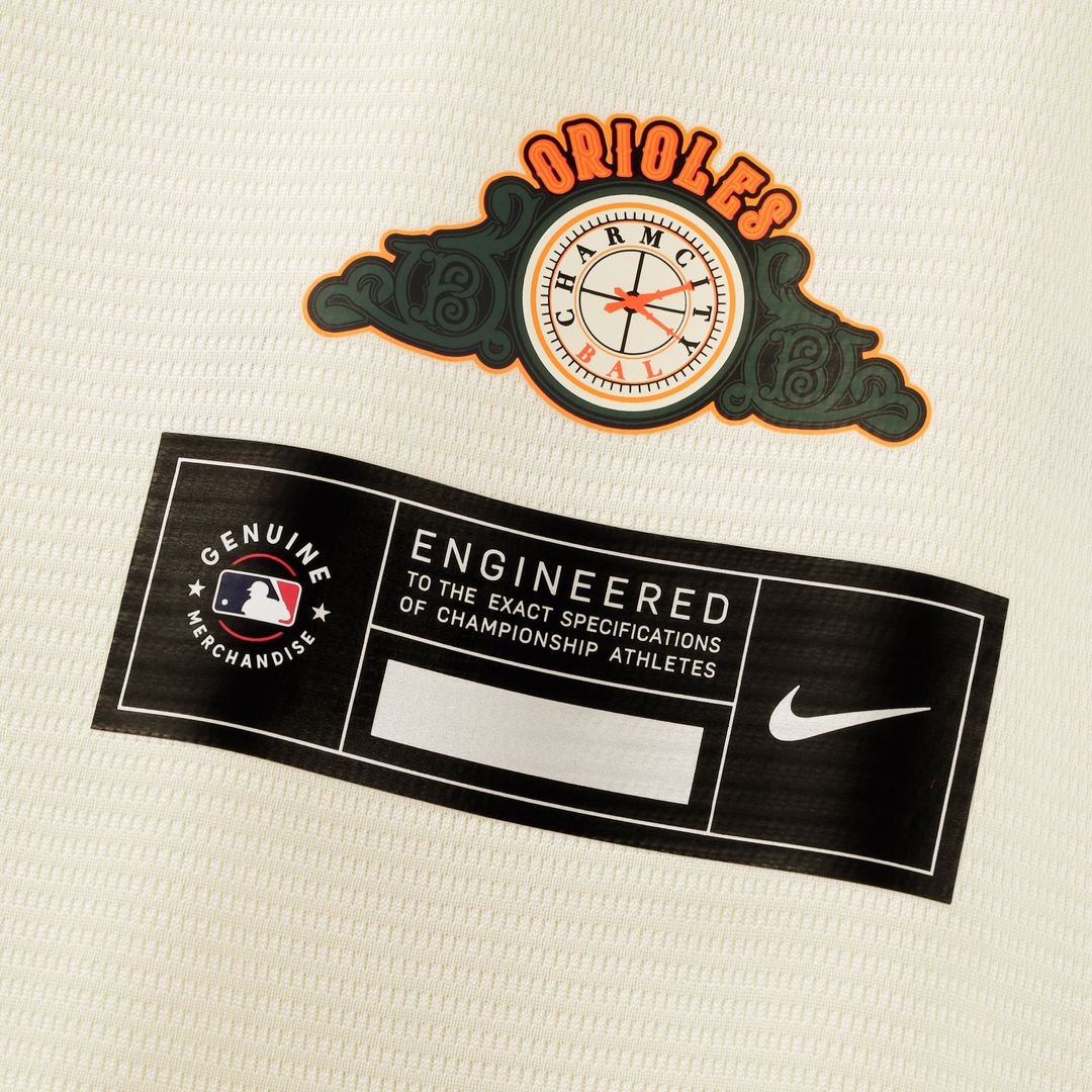 Baltimore Orioles Taylor Ward Nike 2026 City Connect Stadium Jersey - Cream