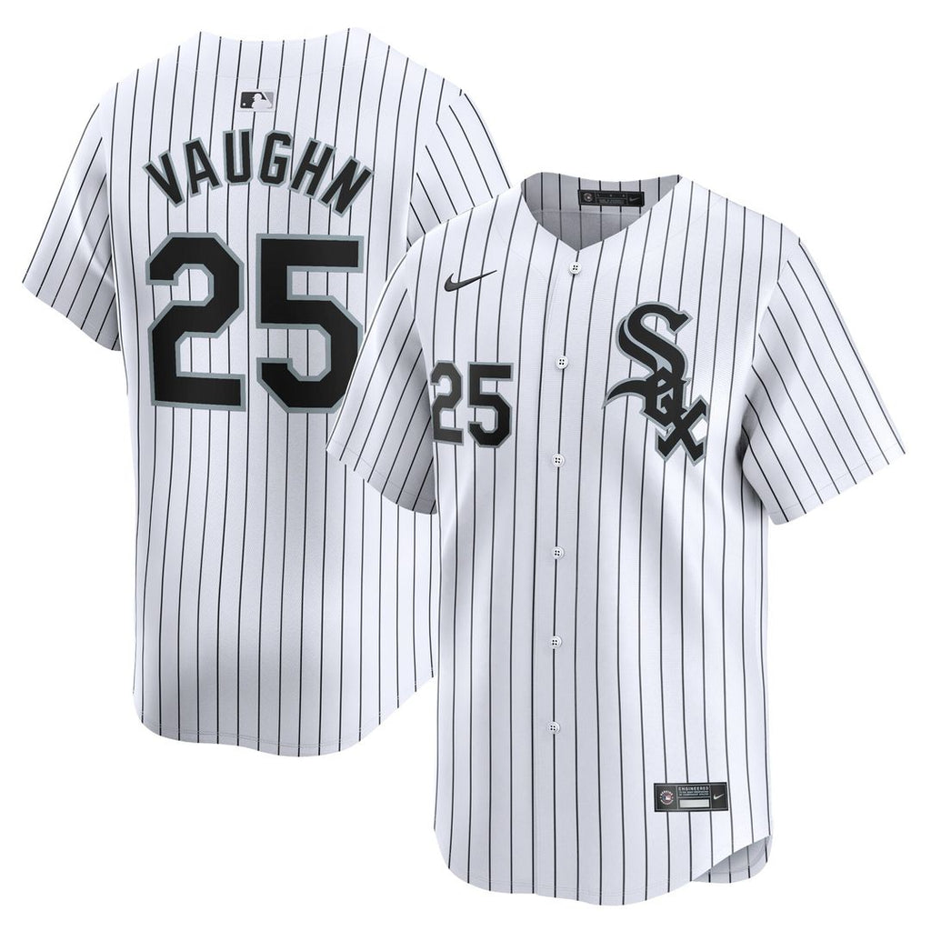 Chicago White Sox Andrew Vaughn Nike Home Limited Player Jersey - White