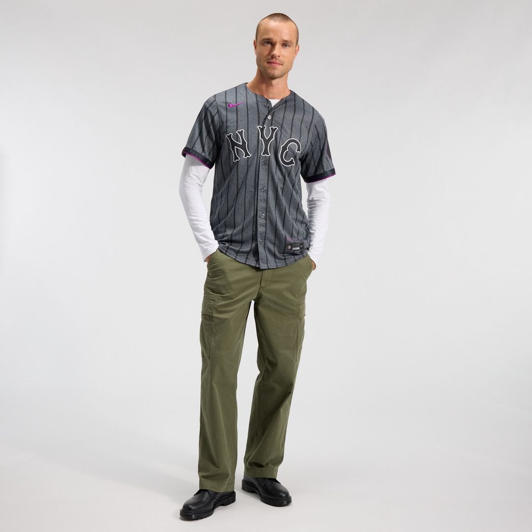 New York Mets Nike City Connect Limited Jersey - Gray