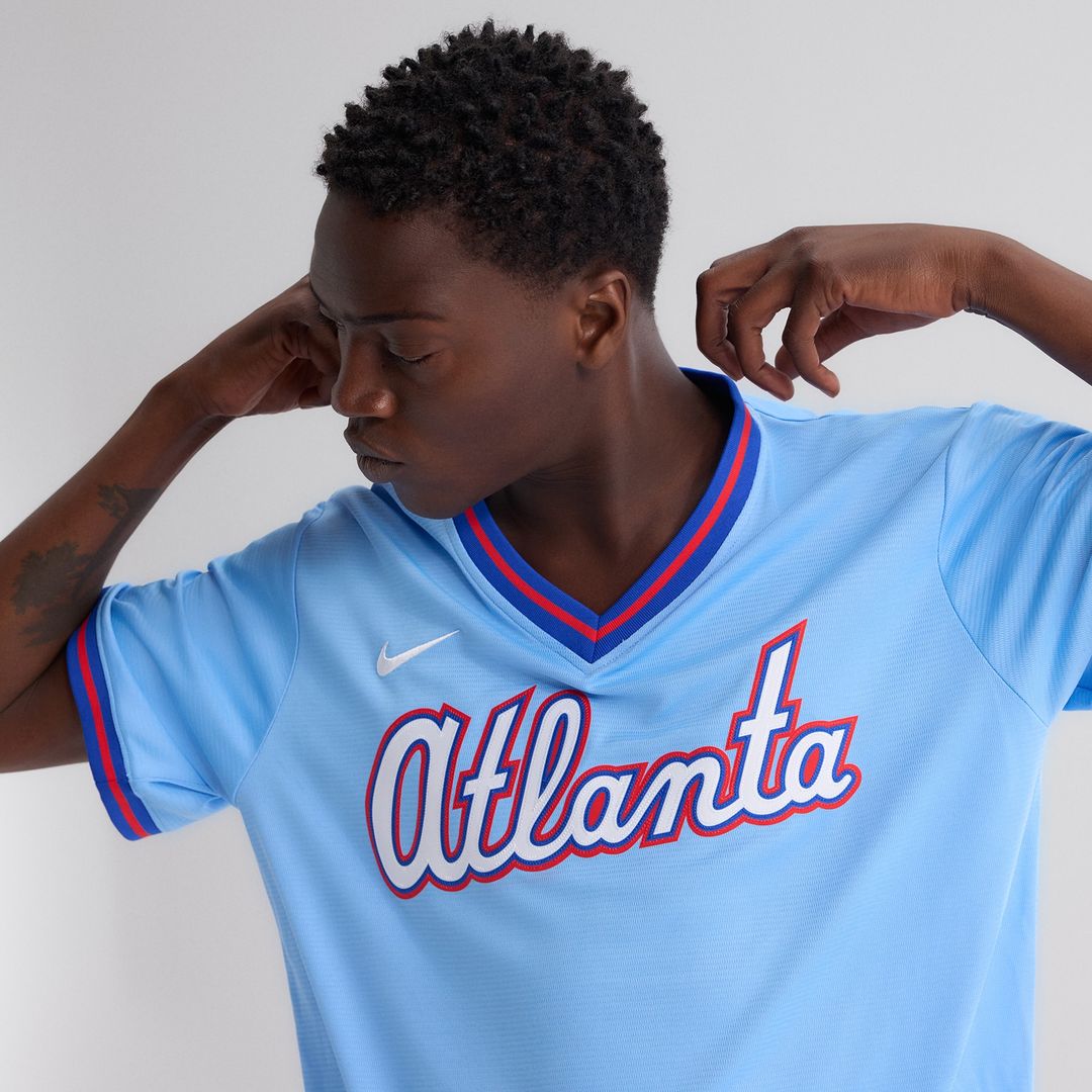 Atlanta Braves Nike 2026 City Connect Stadium Jersey - Powder Blue