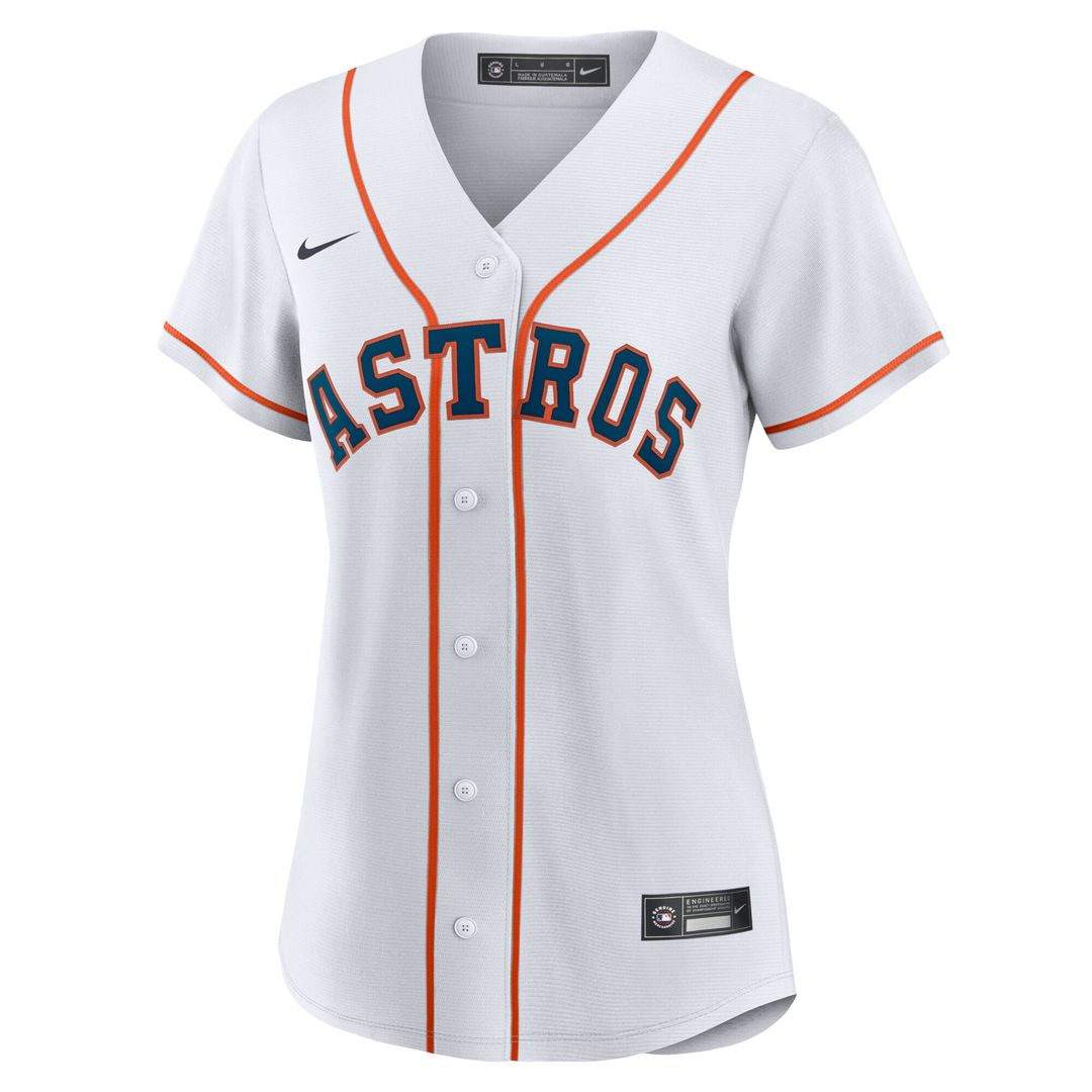Houston Astros Yainer Diaz Nike Women's Home Replica Jersey - White
