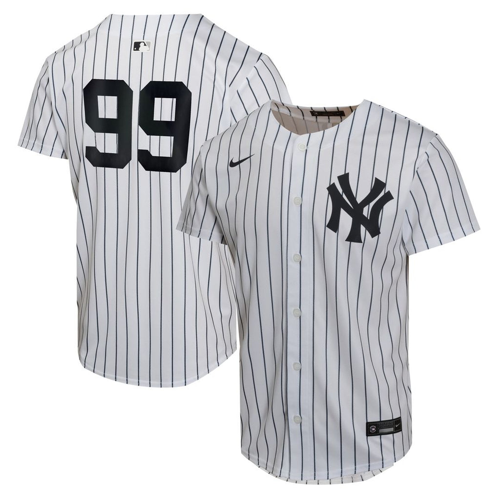 New York Yankees Aaron Judge Nike Youth Home Game Player Jersey - White