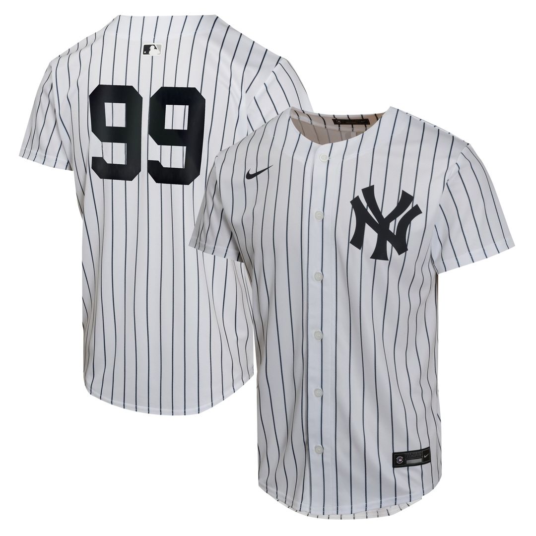 New York Yankees Aaron Judge Nike Youth Home Game Player Jersey - White