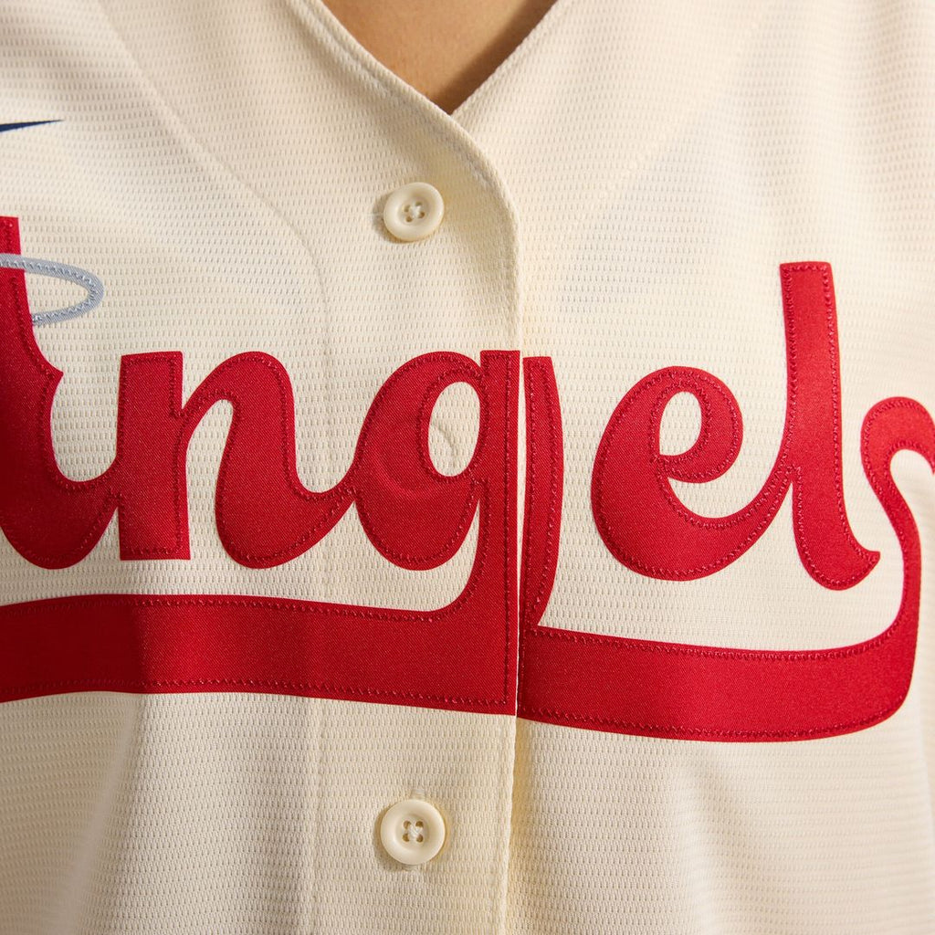 Los Angeles Angels Anthony Rendon Nike Women's City Connect Replica Player Jersey - Cream
