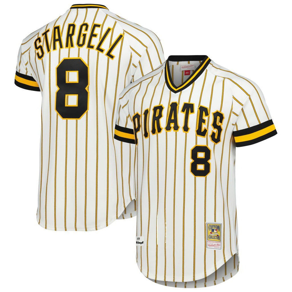 Pittsburgh Pirates Willie Stargell Mitchell & Ness Cooperstown 1979 Authentic Jersey - White