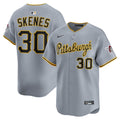 Pittsburgh Pirates Paul Skenes Nike Road Limited Player Jersey - Gray