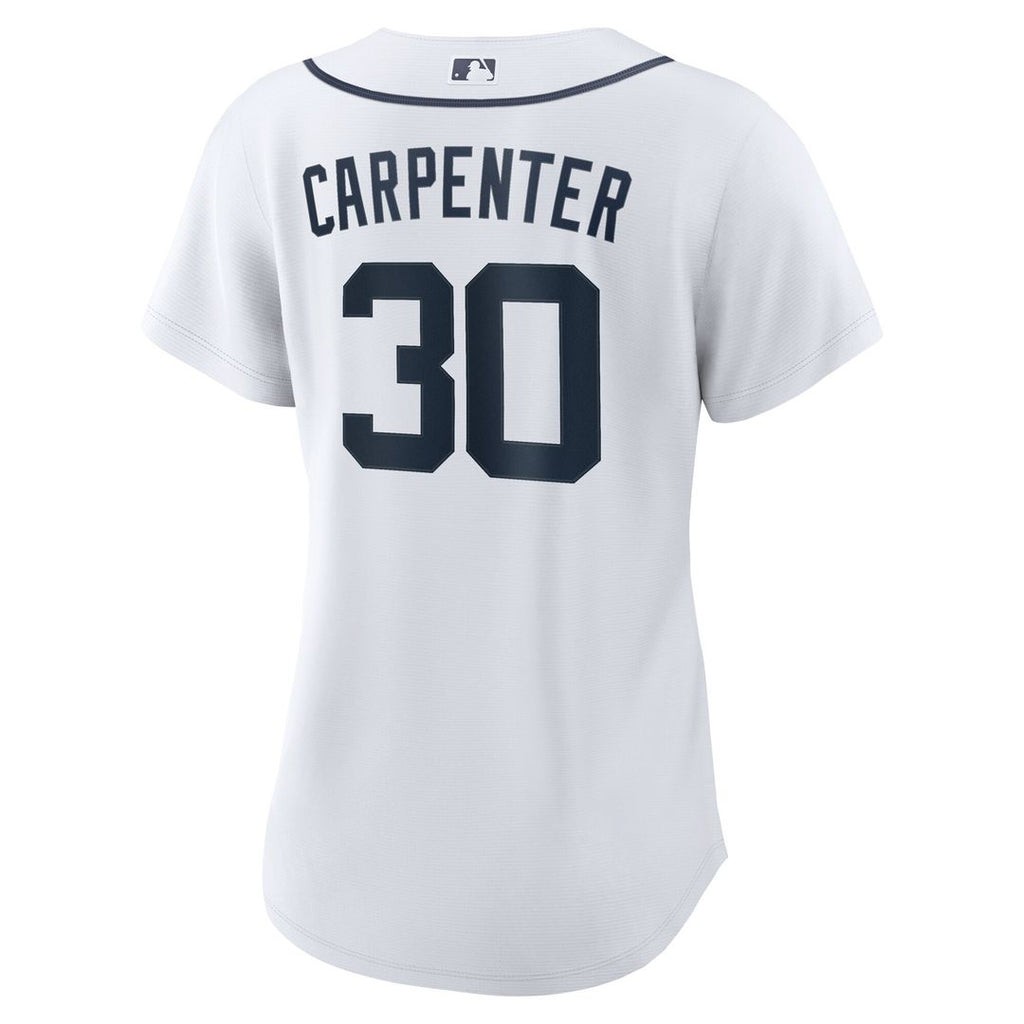 Detroit Tigers Kerry Carpenter Nike Women's Home Replica Jersey - White