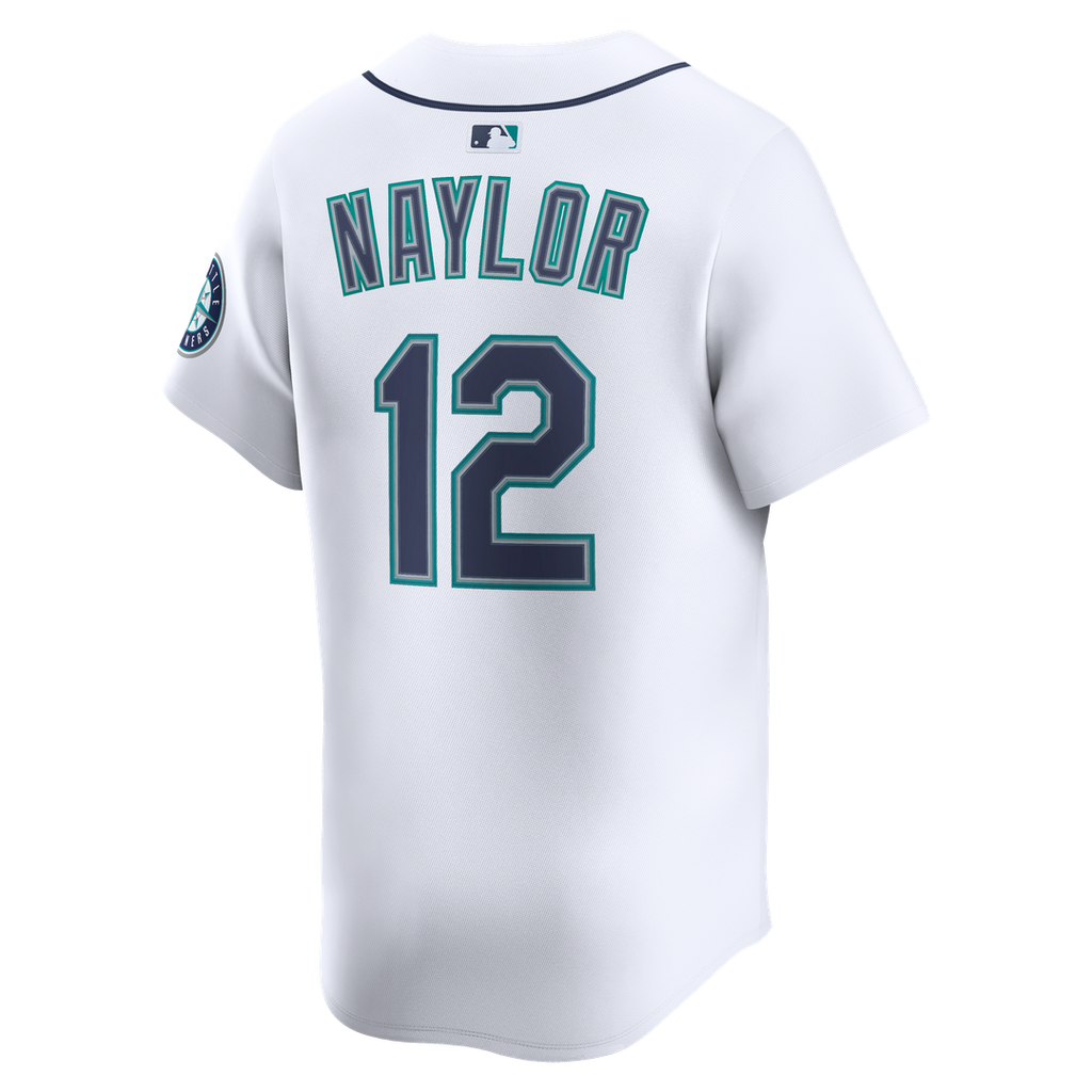 Seattle Mariners Josh Naylor Nike Home Limited Jersey - White