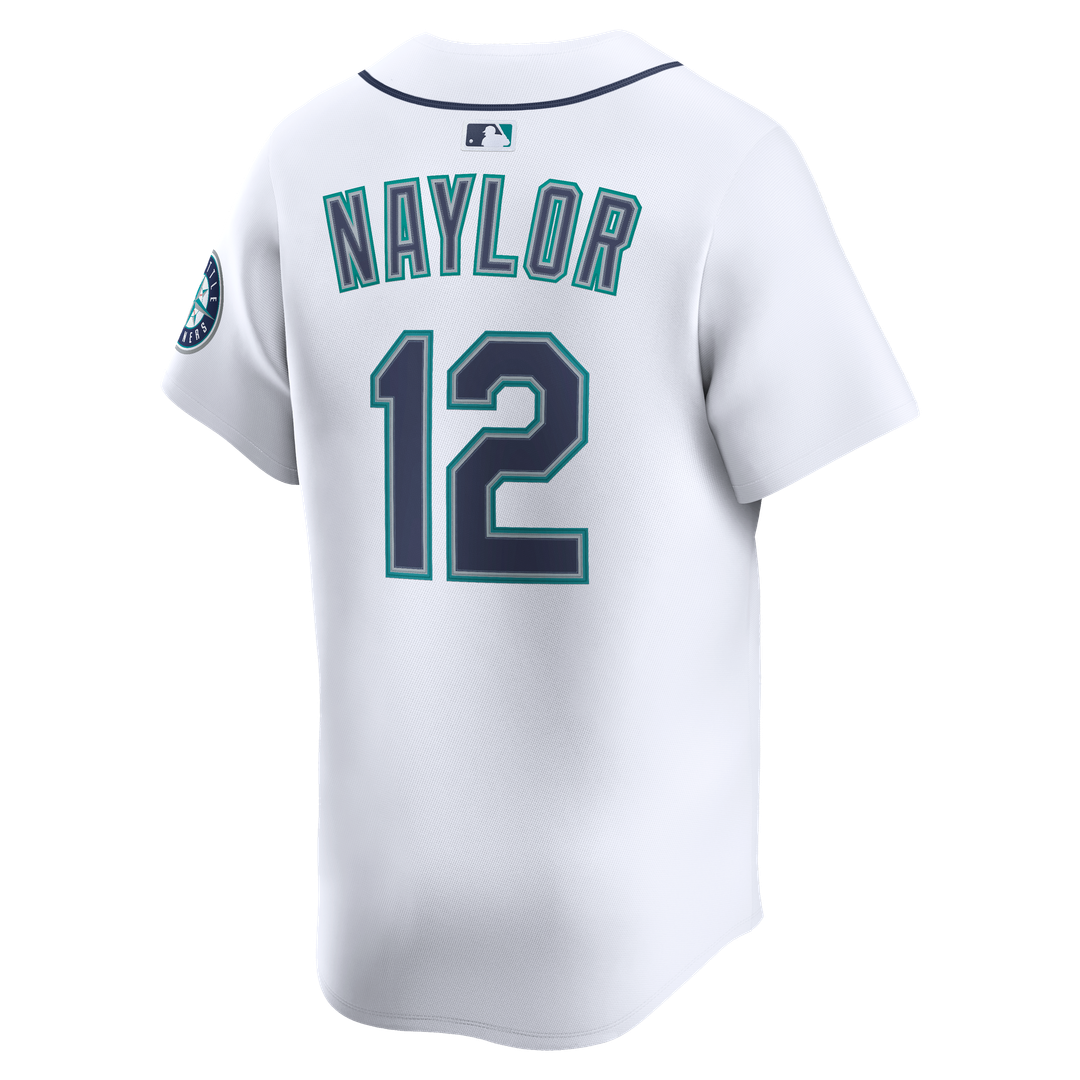 Seattle Mariners Josh Naylor Nike Home Limited Jersey - White