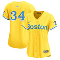 Boston Red Sox David Ortiz Nike Women's City Connect Limited Jersey - Gold