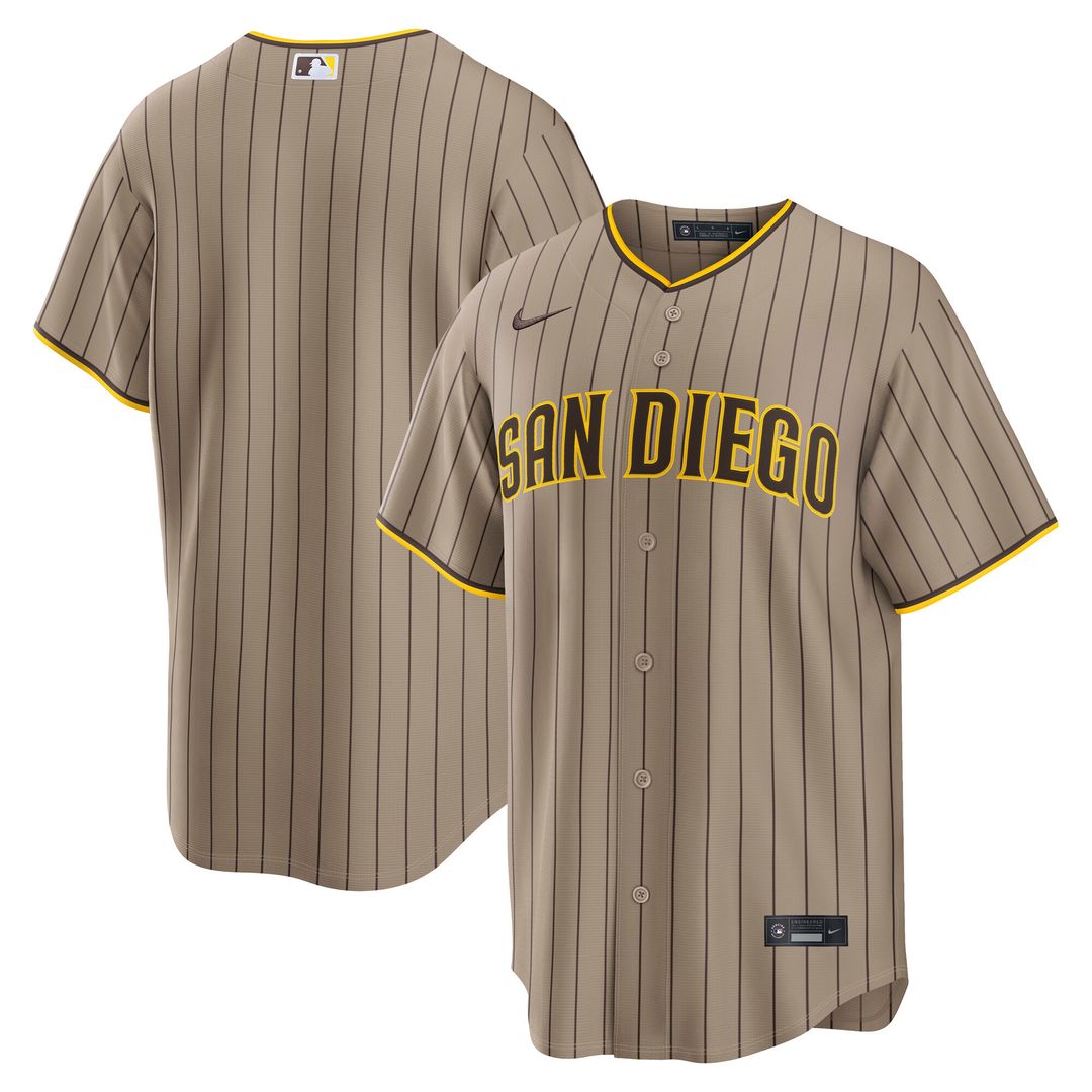 San Diego Padres Nike Home Replica Jersey - White
