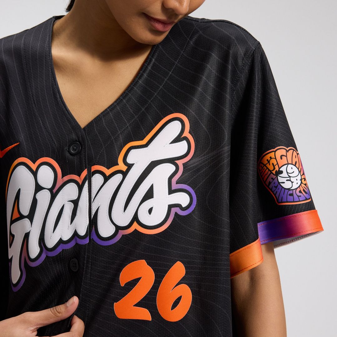 San Francisco Giants Matt Chapman Nike Women's 2025 City Connect Limited Jersey - Anthracite