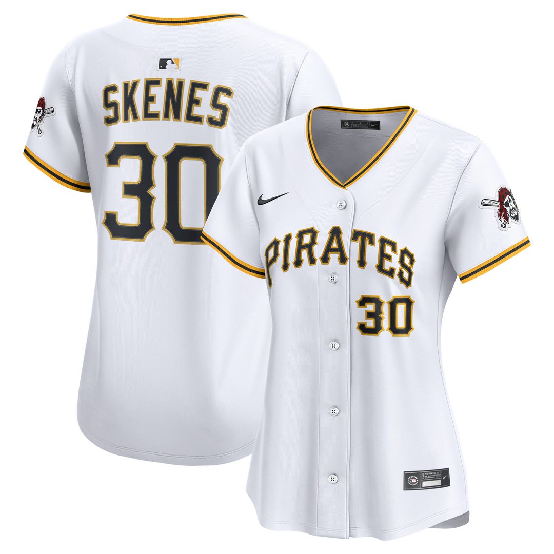 Pittsburgh Pirates Paul Skenes Nike Women's Home Limited Player Jersey - White