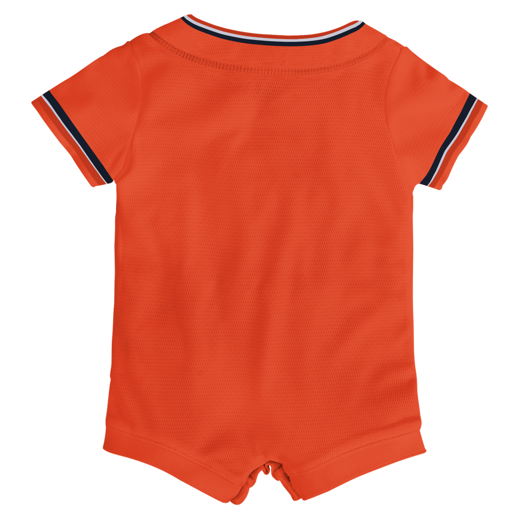 Detroit Tigers Nike Infant Alternate Replica Romper Jersey - Orange