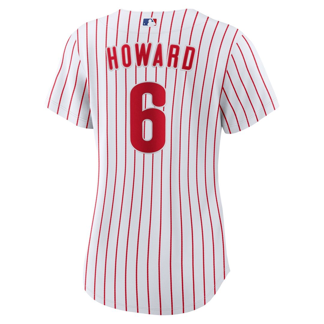 Philadelphia Phillies Ryan Howard Nike Women's Replica Jersey - White