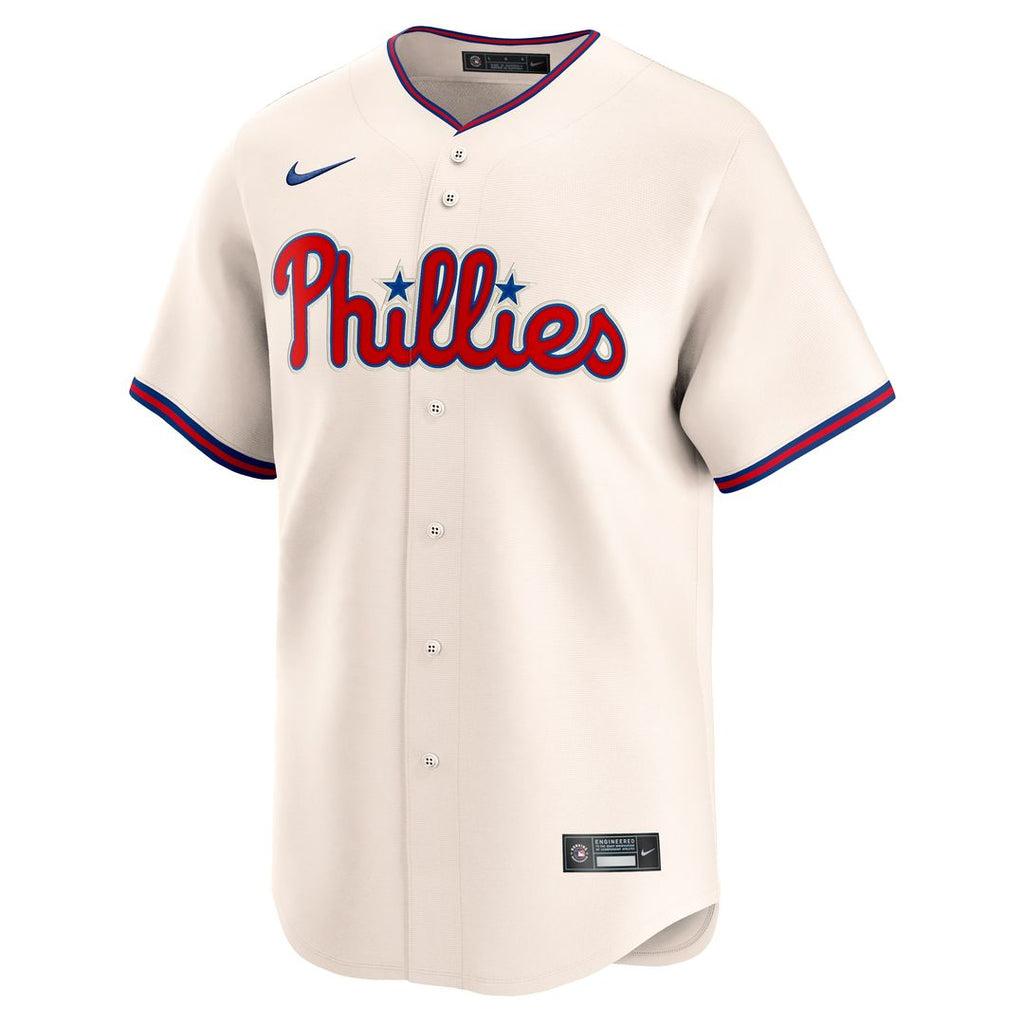 Philadelphia Phillies Bryce Harper Nike Alternate Limited Jersey - Cream
