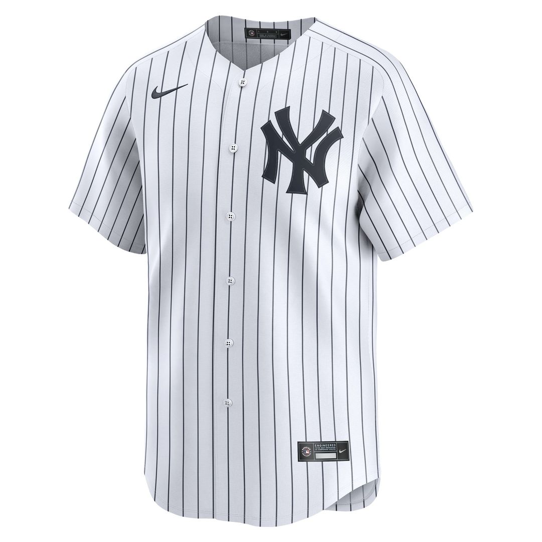 New York Yankees Mickey Mantle Nike Home Limited Player Jersey - White