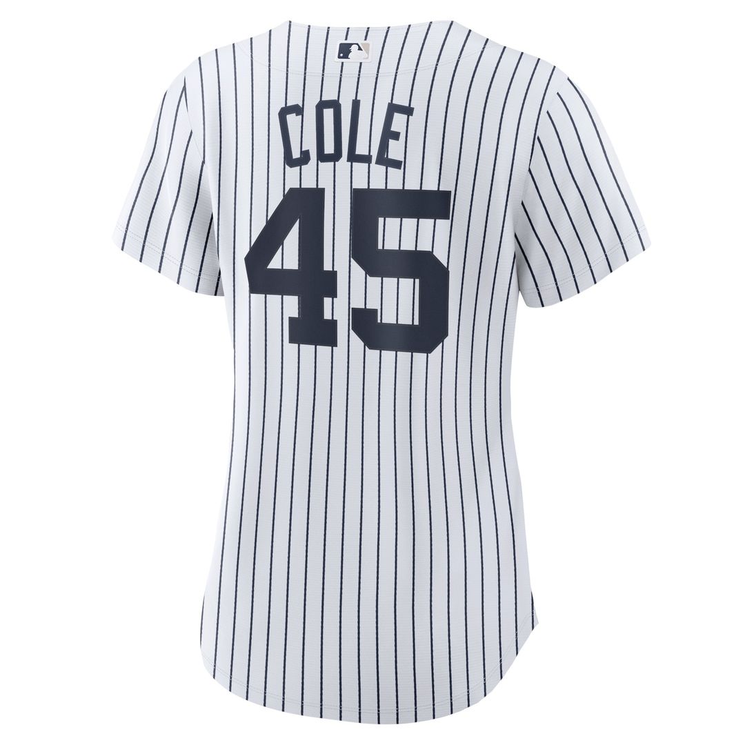 New York Yankees Gerrit Cole Nike Women's Home Replica Player Jersey - White