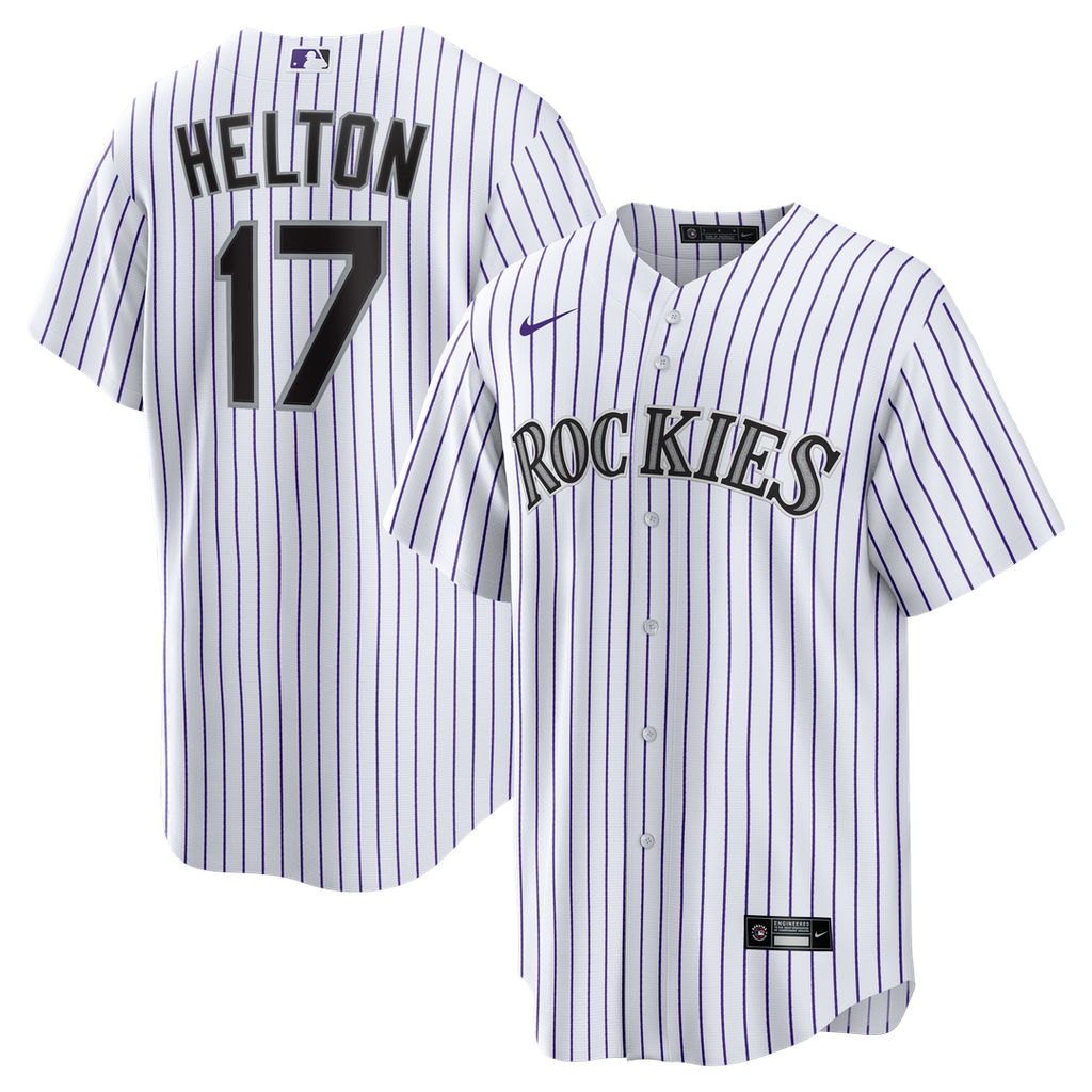 Colorado Rockies Todd Helton Nike Home Retired Player Replica Jersey - White
