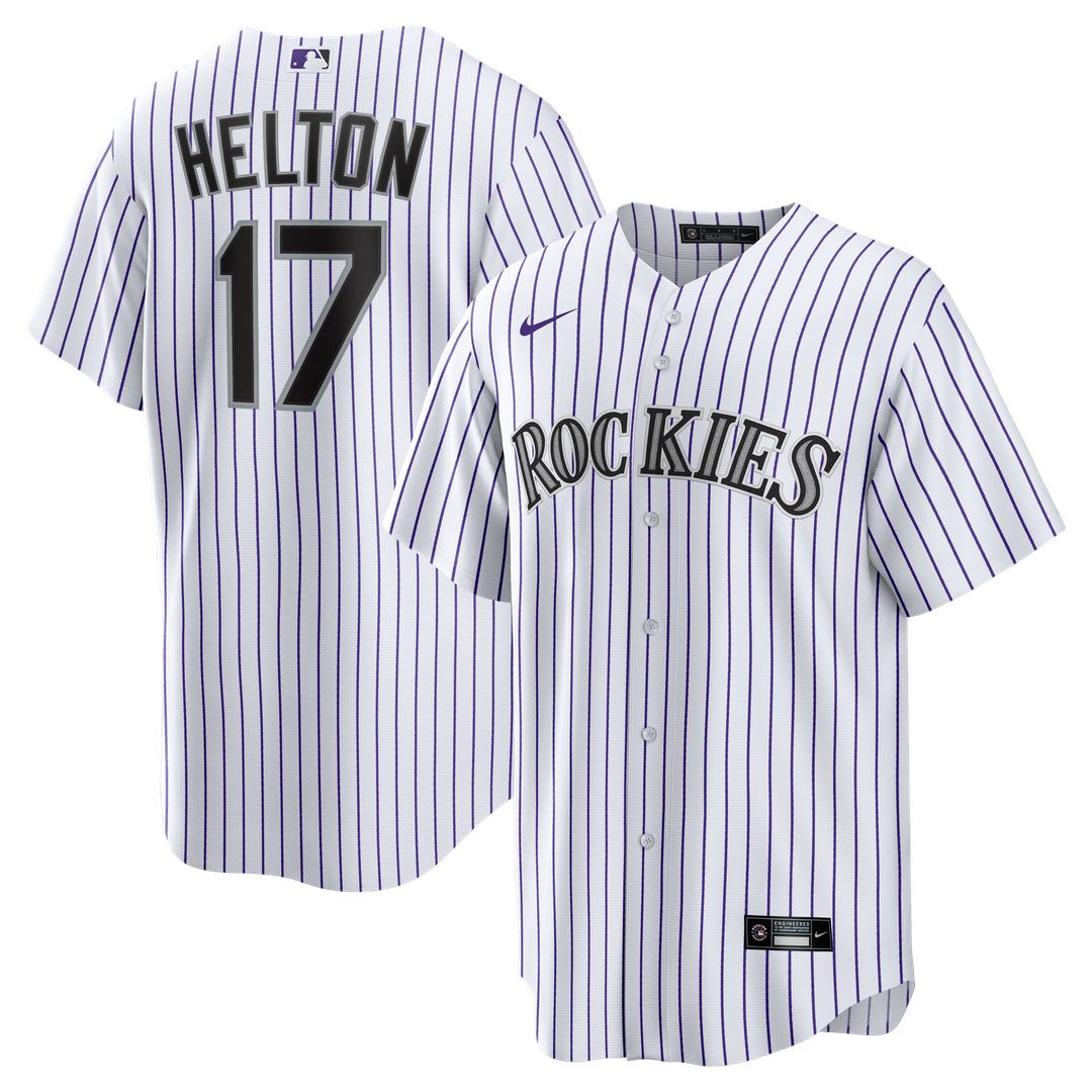 Colorado Rockies Todd Helton Nike Home Retired Player Replica Jersey - White