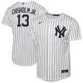 New York Yankees Jazz Chisholm Jr. Nike Youth Home Replica Jersey - White