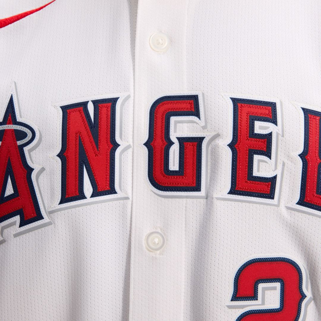 Los Angeles Angels Mike Trout Nike Home Limited Player Jersey - White