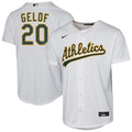 Athletics Zack Gelof Nike Youth Home Replica Player Jersey - White