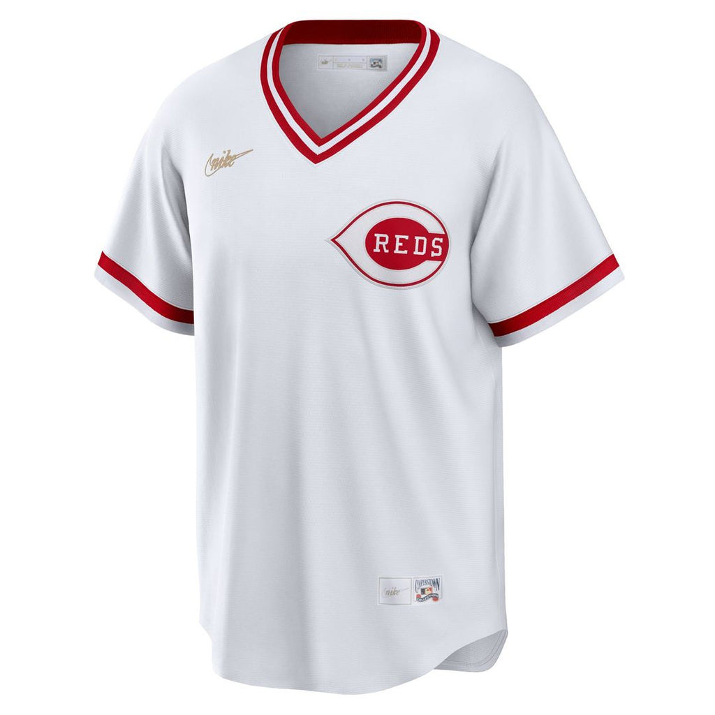 Cincinnati Reds Nike Home Cooperstown Team Jersey - White