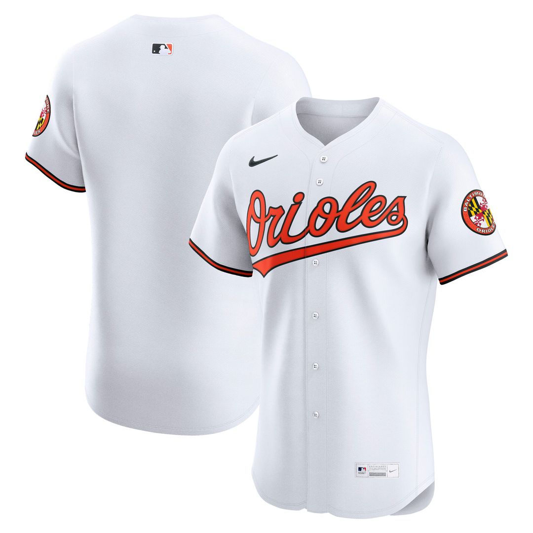 Baltimore Orioles Nike Alternate 2 Elite Jersey - Orange