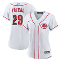 Cincinnati Reds TJ Friedl Nike Women's Home Replica Jersey - White