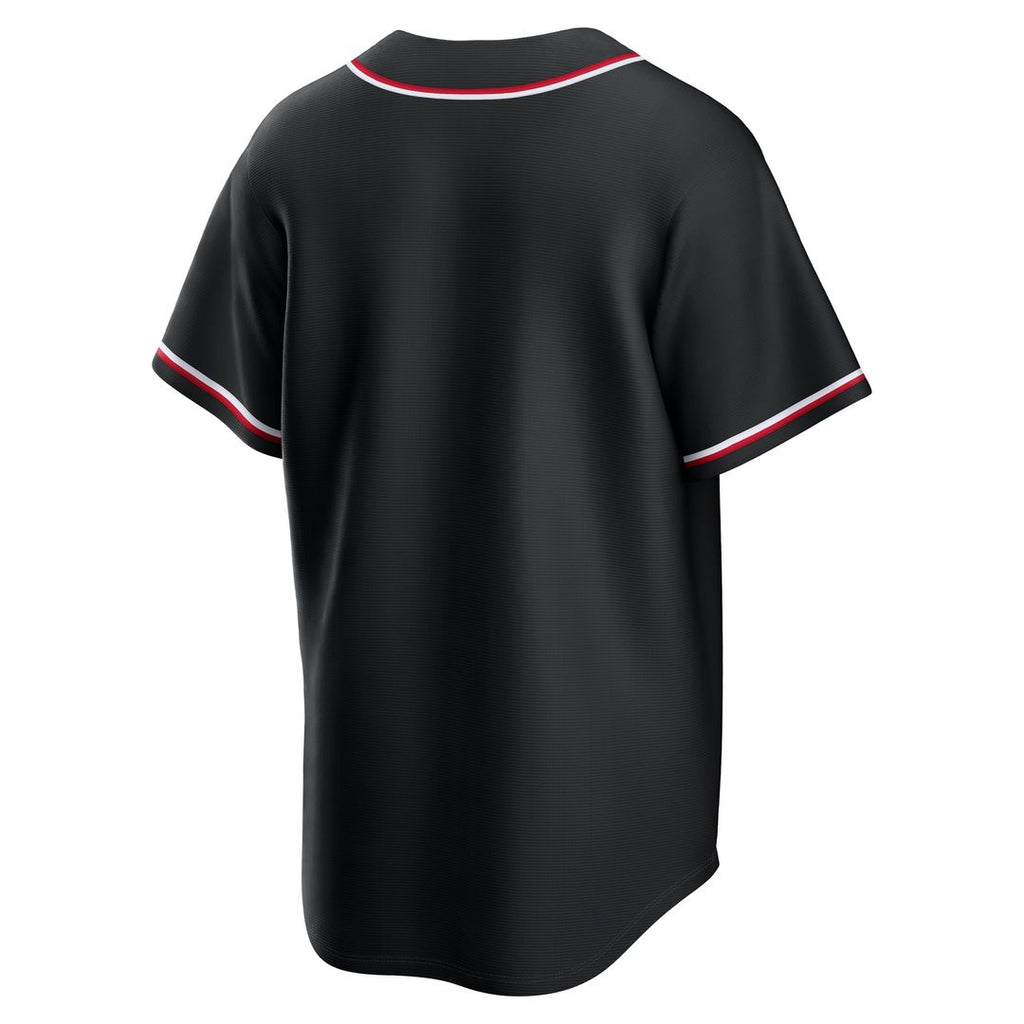 Cleveland Guardians Nike Fashion Replica Black Out Jersey