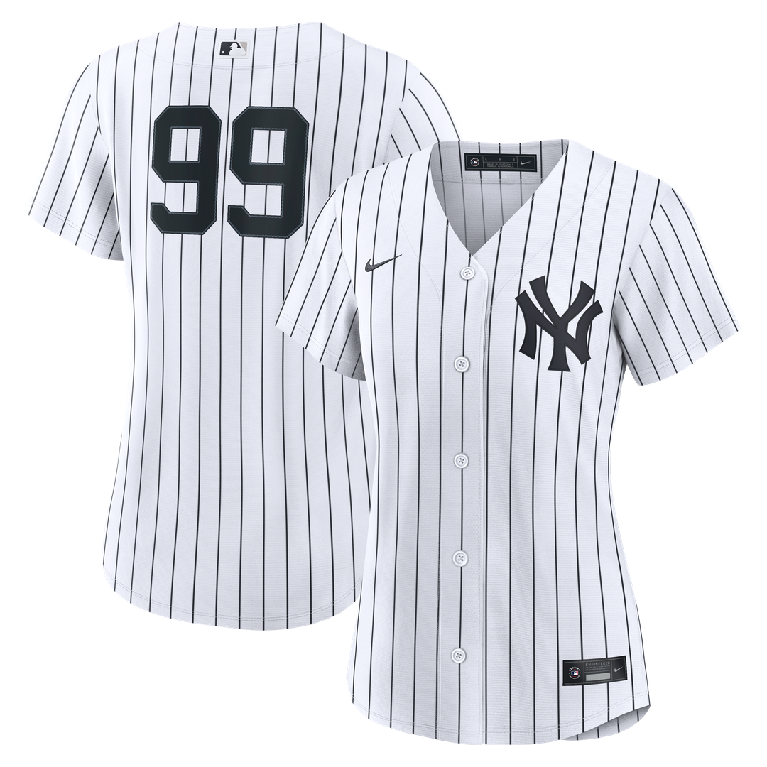 New York Yankees Aaron Judge Nike Women's Home Replica Jersey - White