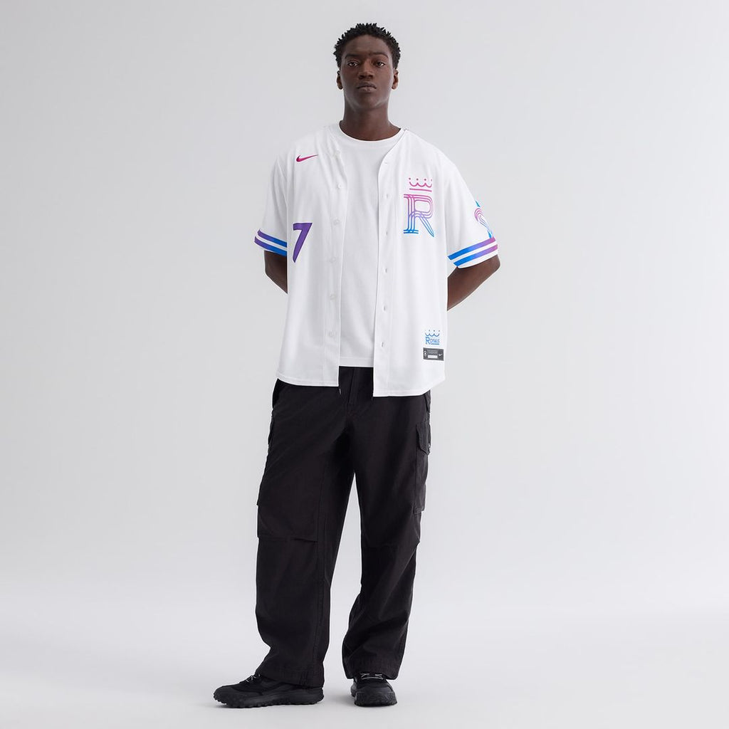 Kansas City Royals Bobby Witt Jr. Nike 2026 City Connect Stadium Jersey - White