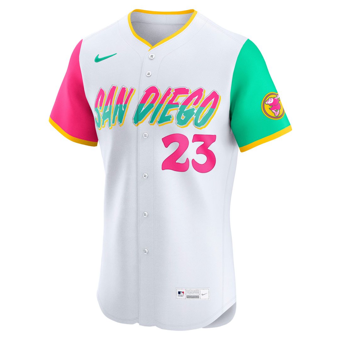 San Diego Padres Fernando Tatis Jr. Nike City Connect Elite Jersey - White