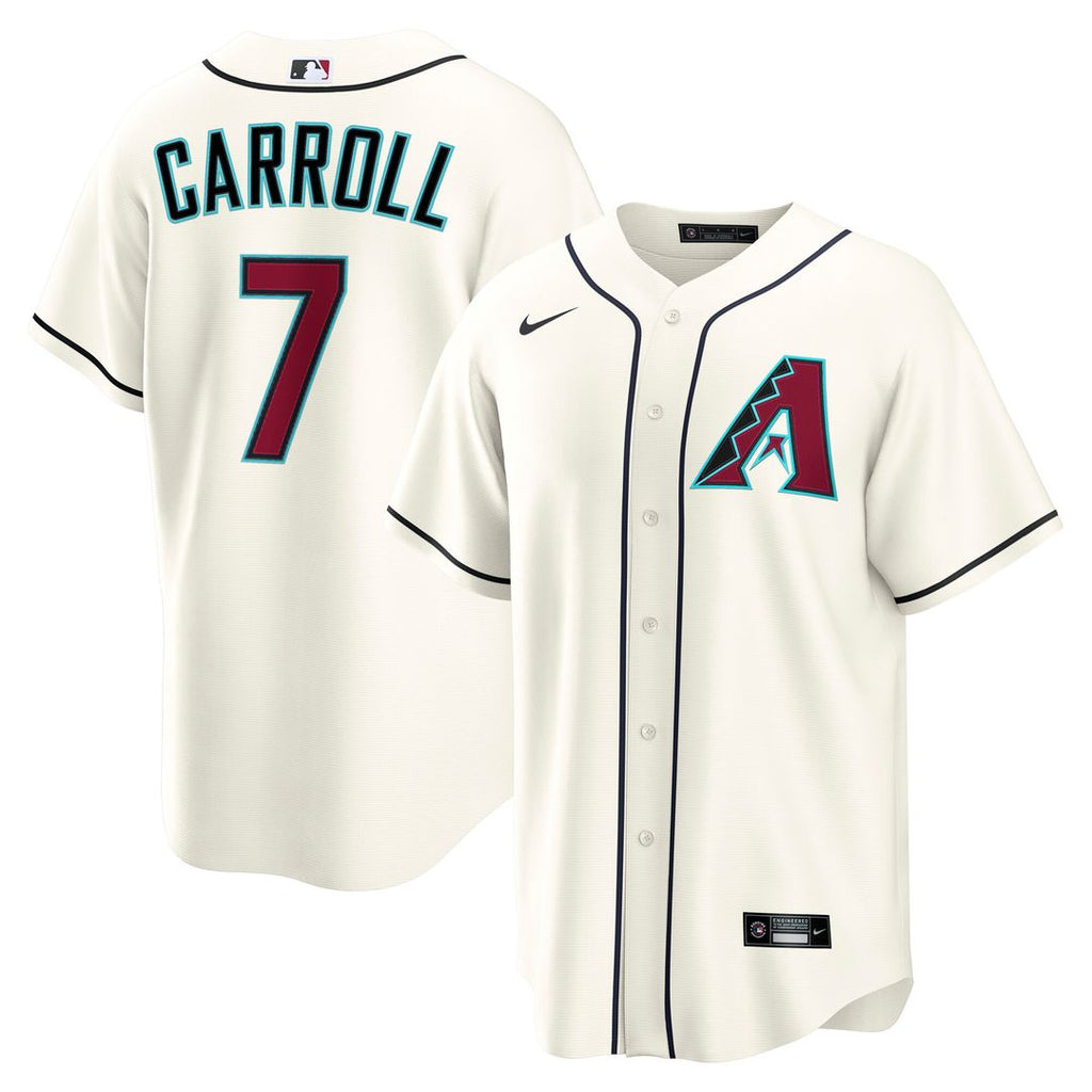 Arizona Diamondbacks Corbin Carroll Nike Home Replica Jersey - Cream