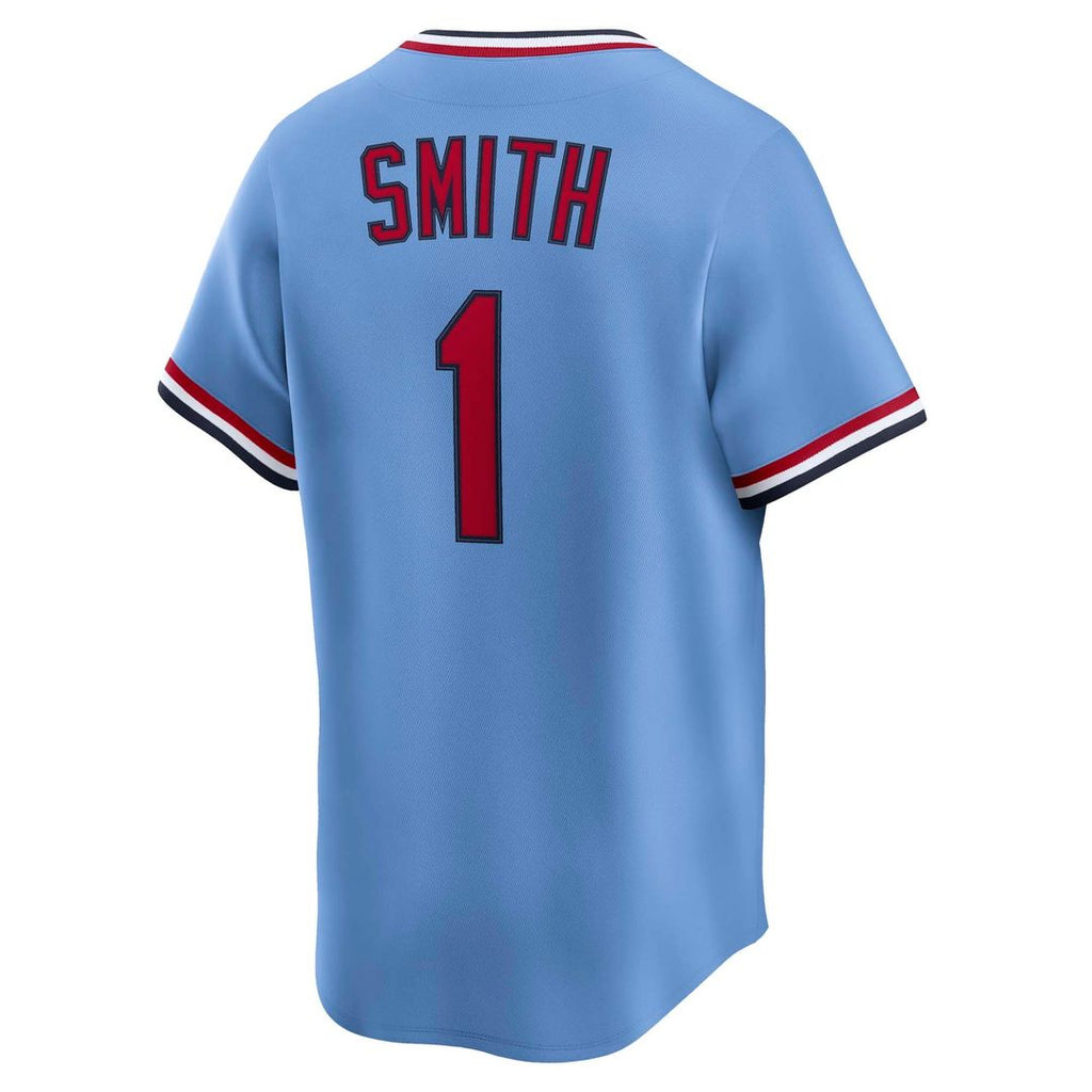 St. Louis Cardinals Ozzie Smith Nike Throwback Cooperstown Limited Jersey - Blue