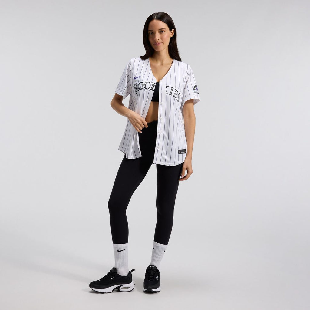 Colorado Rockies Nike Women's Home Limited Jersey - White
