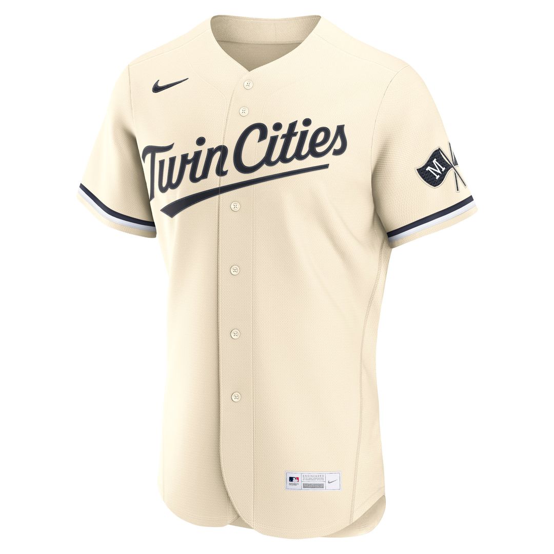 Minnesota Twins Nike Home Authentic Jersey - White