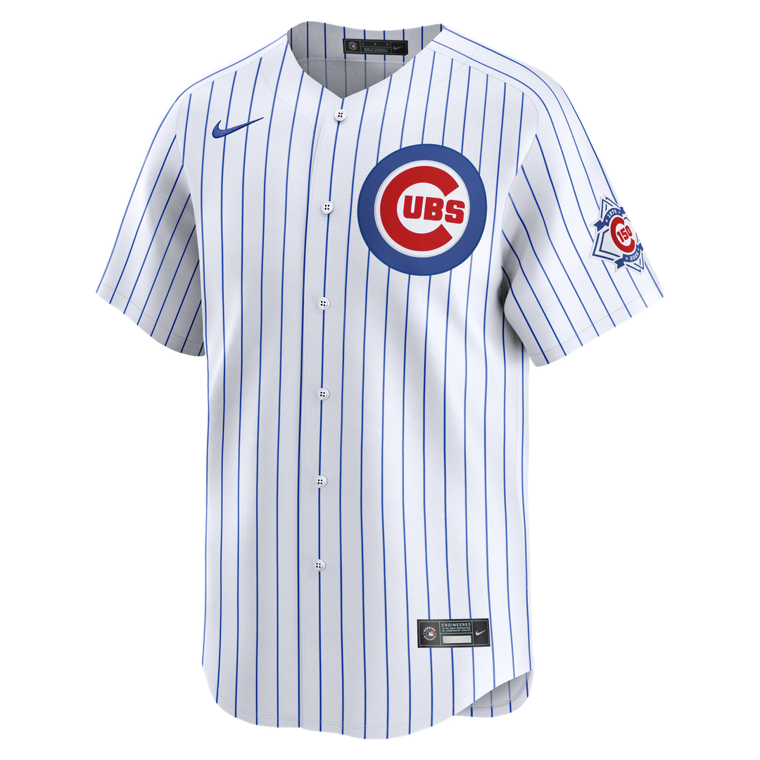 Chicago Cubs Pete Crow - Armstrong Nike 150th Anniversary Limited Jersey - White