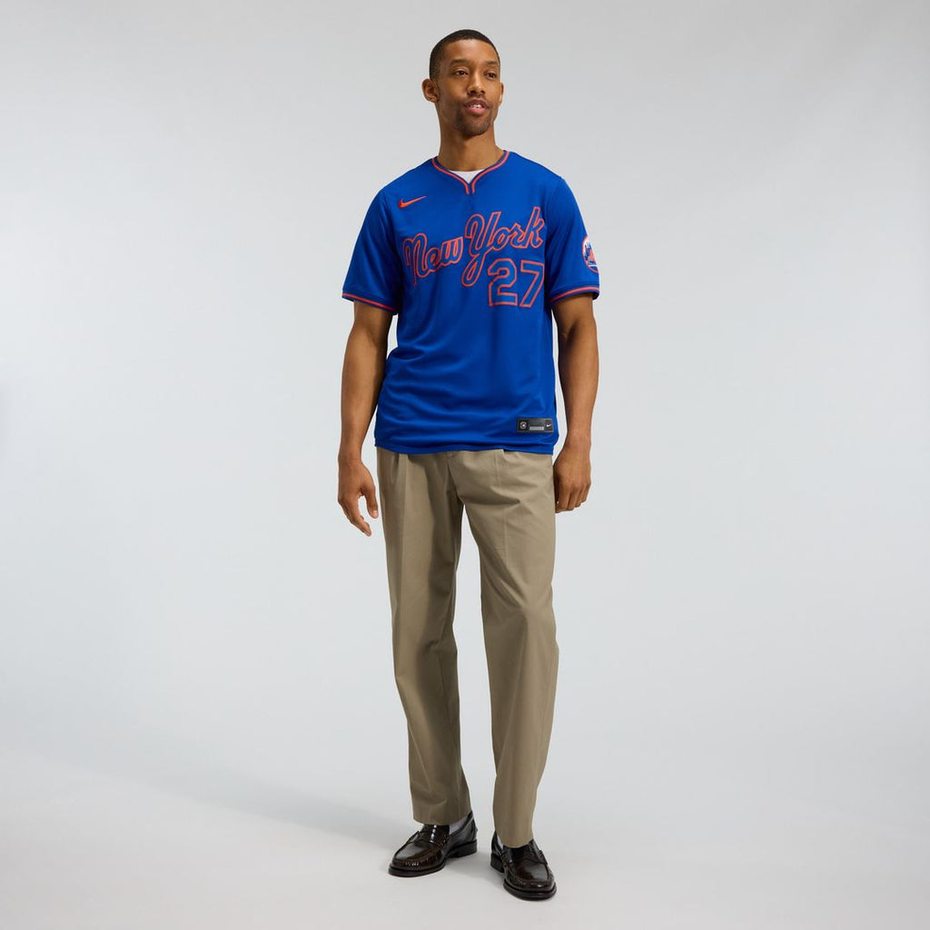 New York Mets Mark Vientos Nike All - Star Limited Jersey - Gray