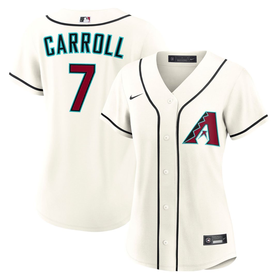Arizona Diamondbacks Corbin Carroll Nike Women's Home Replica Jersey - Cream